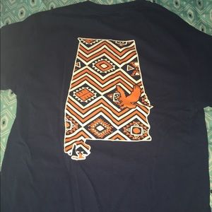 Blue Auburn Tee